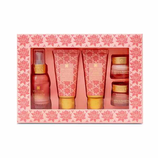 SPA CEYLON Lotus & Rambutan - Face Care Essentials Set-