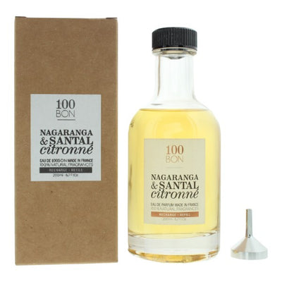 Superdrug 100 Bon Nagaranga & Santal Citronne EDP 200ml Refill- Buy online at McGrocer