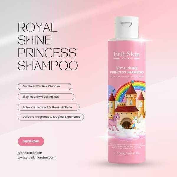 ErthSkin London Royal Shine Princess Shampoo 300ml