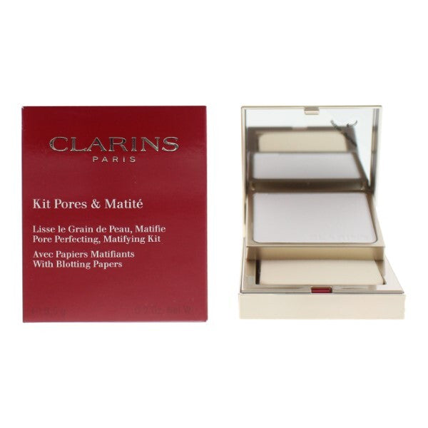 Clarins Pore Perfecting Matifying Kit With Blotting Papers