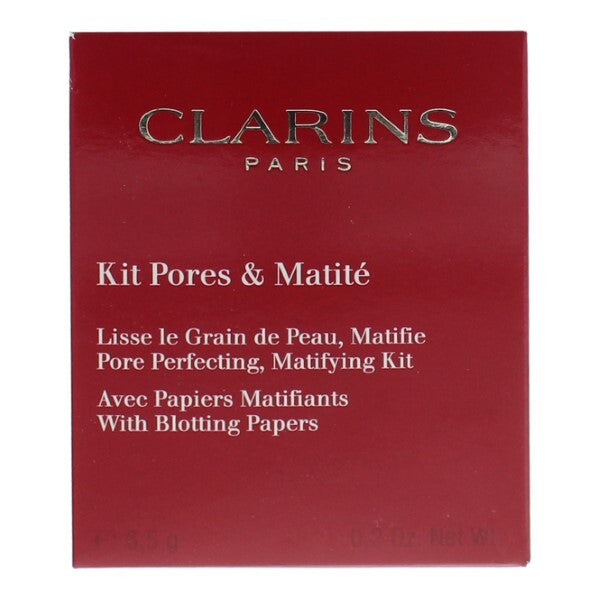 Clarins Pore Perfecting Matifying Kit With Blotting Papers