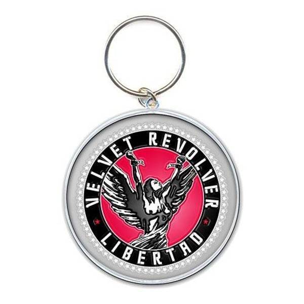 Velvet Revolver Circle Logo Enamel Keyring
