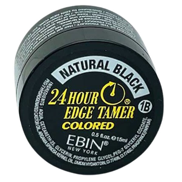 EBIN New York 24 Hour Edge Tamer Colored Natural Black 15 ml