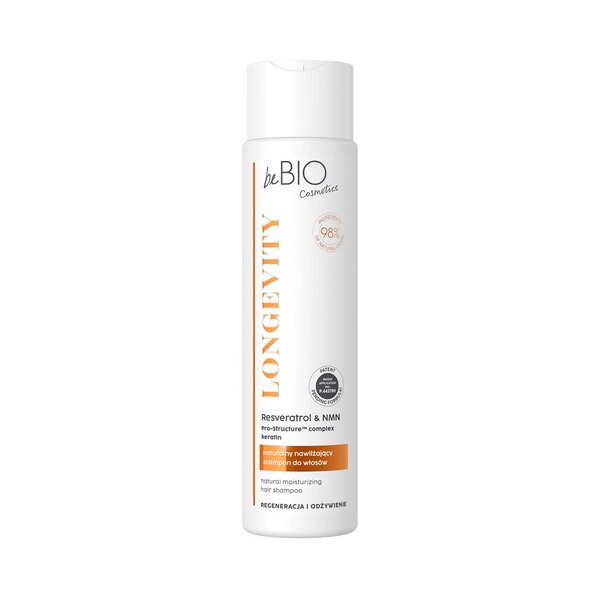 beBIO Longevity Regeneration -Moisturizing Hair Shampoo300ml
