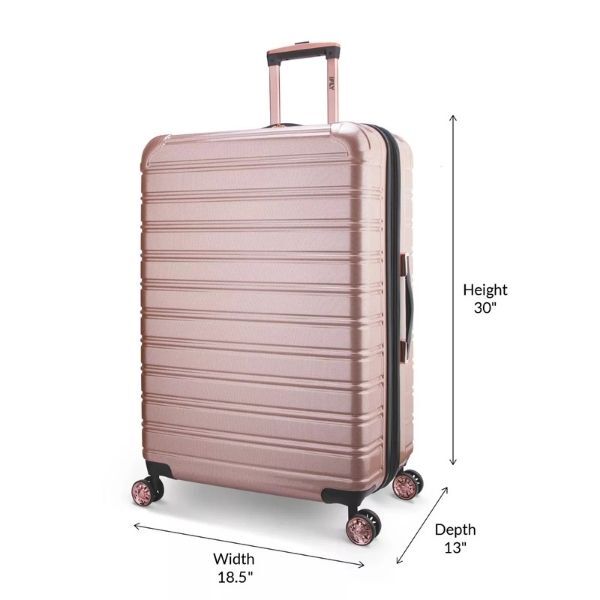 IFLY Luggage Set Hardside Spinner Upright Rose Gold - Large