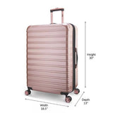 IFLY Luggage Set Hardside Spinner Upright Rose Gold - Large