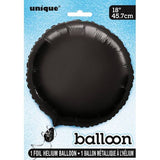 Unique Party Round Foil Balloon (Pack Of 5)