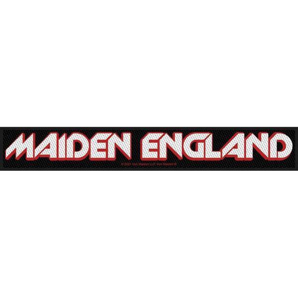 Iron Maiden England Strip Logo Patch