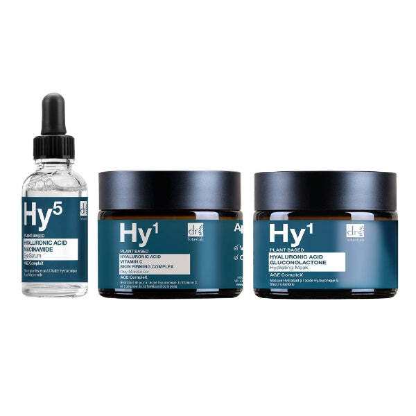 Dr Botanicals Hyaluronic Acid Day Cream, Serum And Mask