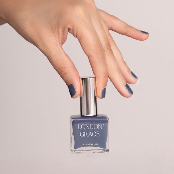 London Grace Iris Nail Polish Denim 12ml