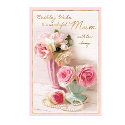 Superdrug Simon Elvin To A Wonderful Mum Birthday Card (Pack of 6)- Buy online at McGrocer