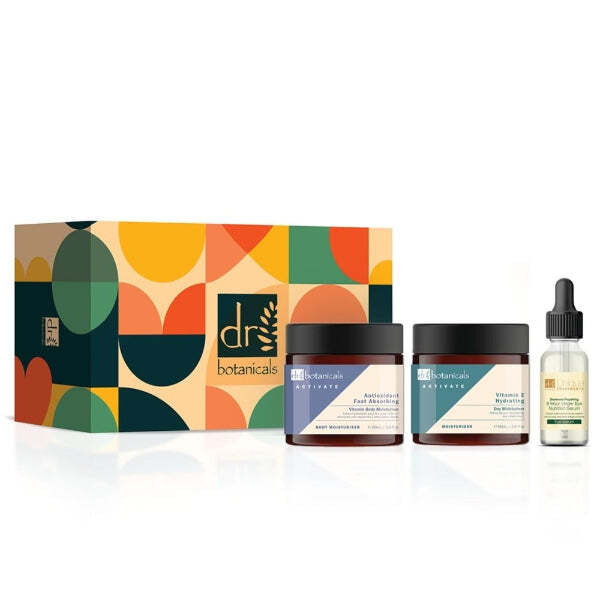 Dr Botanicals Body Cream, Vit E Day Cream & Seaweed Serum