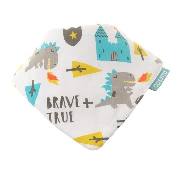 Ziggle Bandana Dribble Bib - Dragon Kingdom