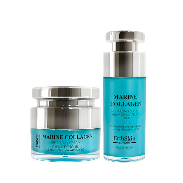 ErthSkin Marine SPF 50 skincare cream set - British product