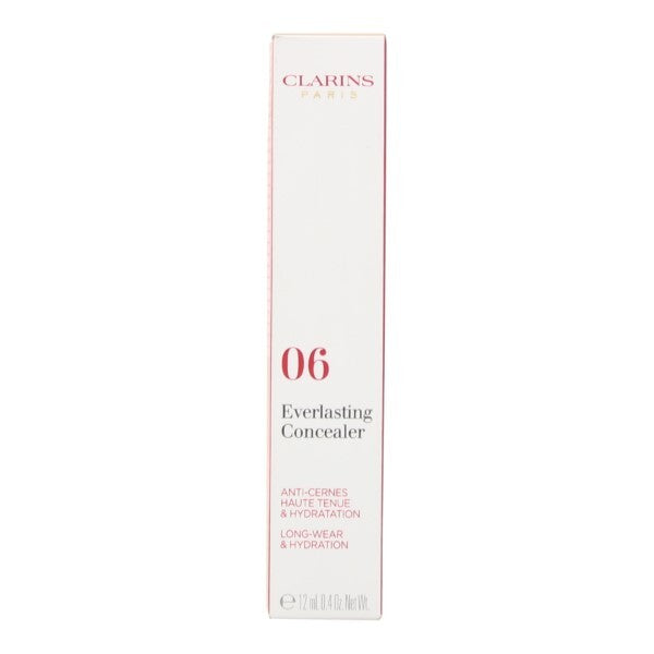 Clarins Everlasting Concealer 12ml Long-Wear, Hydration 06 Extra Deep