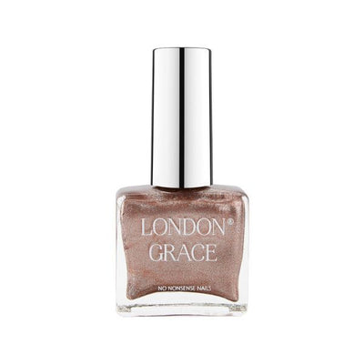 Superdrug London Grace Margot Nail Polish Shimmery Rose gold 12ml- Buy online at McGrocer