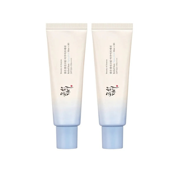 BEAUTY OF JOSEON Relief Sun Aqua Fresh : Rice + B5 [50ml x 2packs]