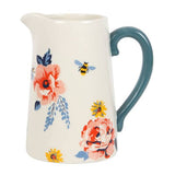 Something Different Bee-utiful Floral Ceramic Flower Jug