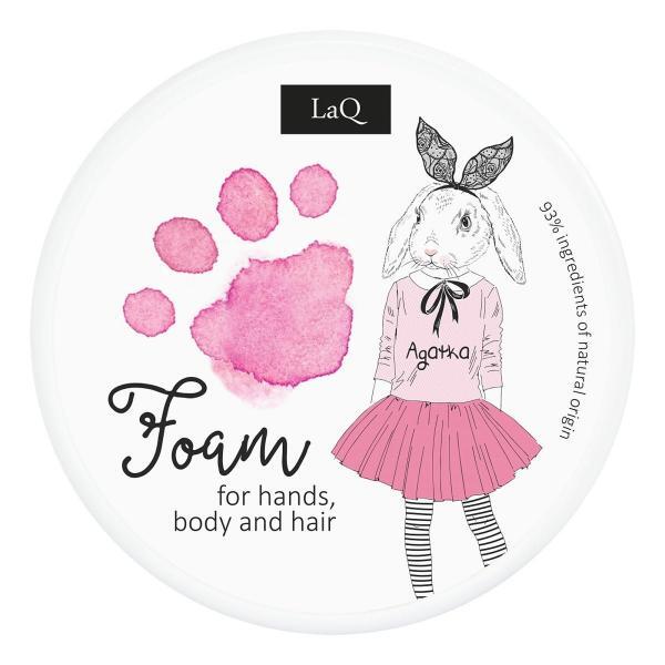 LaQ Handwash foam for children - Pink 50ml