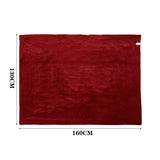 Livingandhome Flannel Electric Heated Throw Blanket