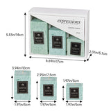 Livingandhome 3pcs Lime Basil Scented Candle Set