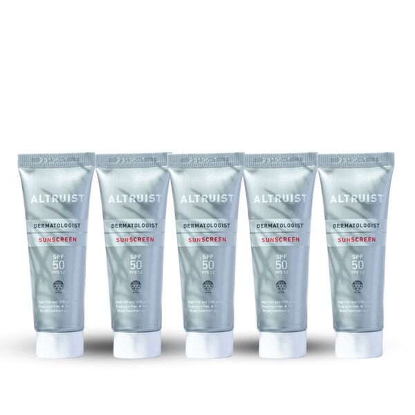 ALTRUIST SPF50 25ml Mini Multi Pack x5