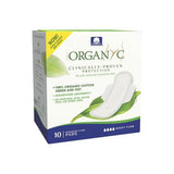 Organyc Heavy Flow Period Pads with Wings - 40 Pads (4x10)