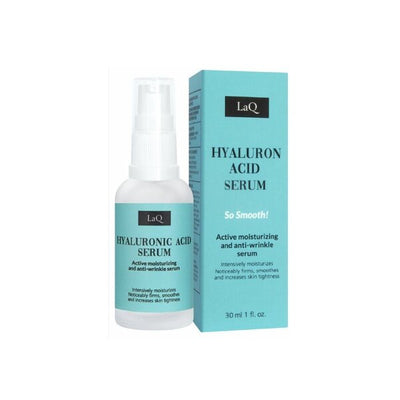 Superdrug LaQ HYALURON ACID Moisturizing& anti-wrinkle Serum Nº11 30ml- Buy online at McGrocer