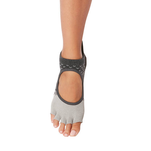 Toesox Womens Bellarina Wintertide Half Toe Socks (M)