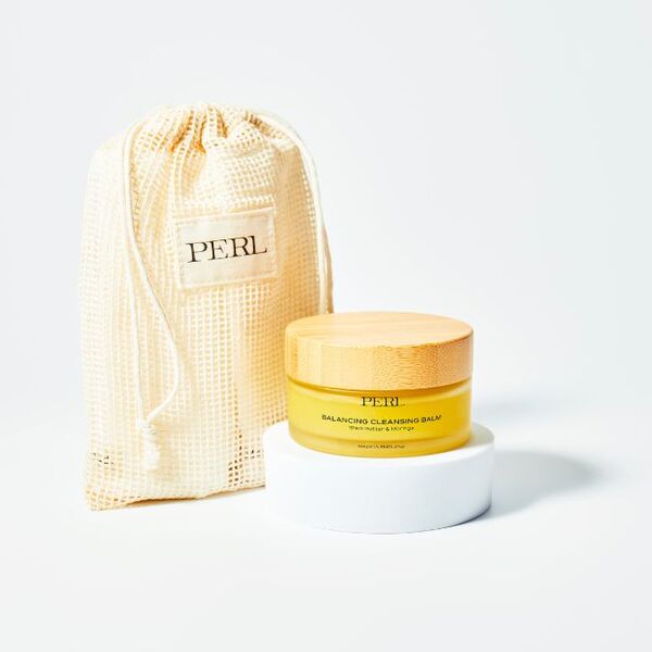 PERL Cosmetics Balancing Cleansing Balm with Muslin Cloths