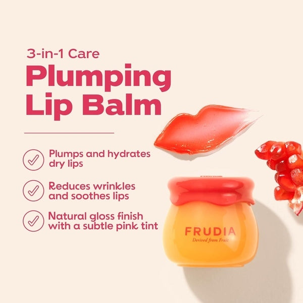 Frudia Pomegranate Honey 3 in 1 Lip Balm