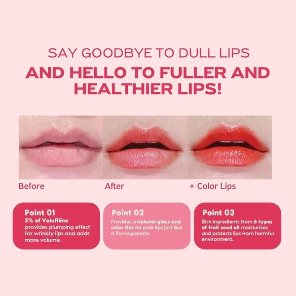 Frudia Pomegranate Honey 3 in 1 Lip Balm