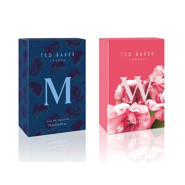 Ted Baker M and W EDT Bundle, Woman & Man Fragrances, 2x75ml