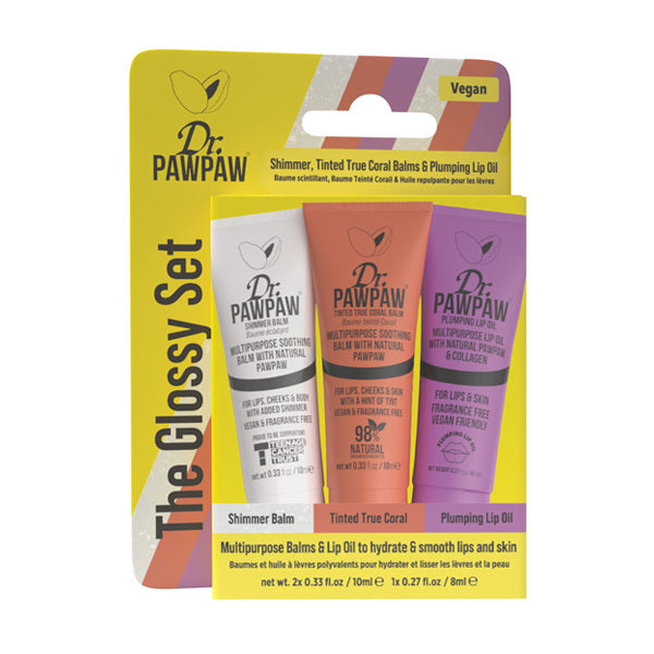 DR.PAWPAW The Glossy Set 2x10ml, 1x8ml