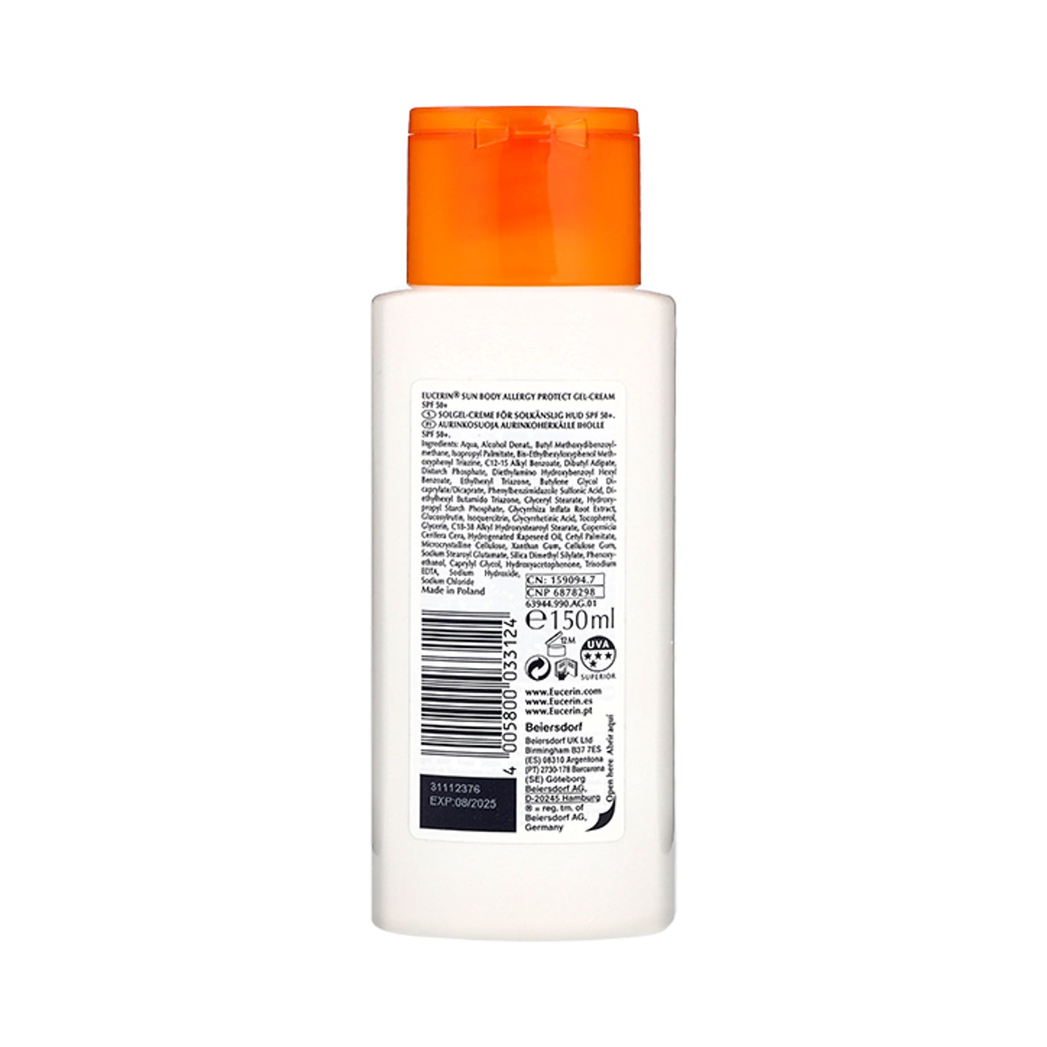 Eucerin Sun Lotion Extra Light SPF 50 150ml