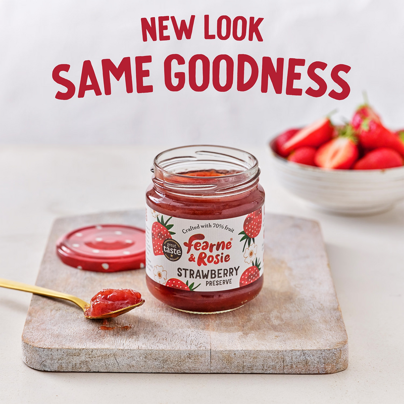 Fearne Rosie Reduced Sugar Strawberry Jam 310g