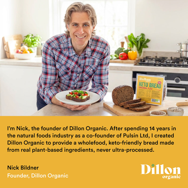 Dillon Organic Original Flax Keto Bread 250g