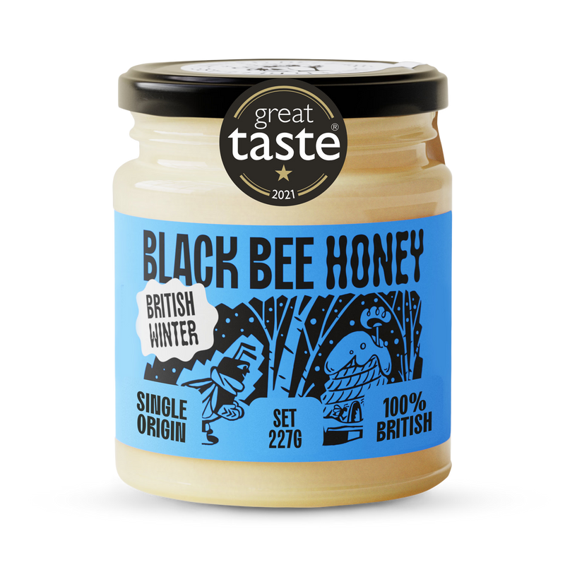 Black Bee British Winter Honey 227g