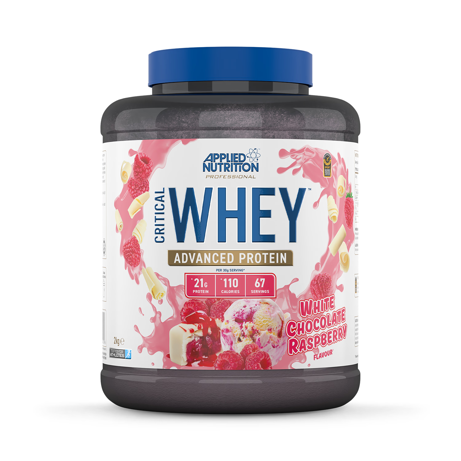 Critical Whey Protein Powder White Chocolate Raspberry 2kg