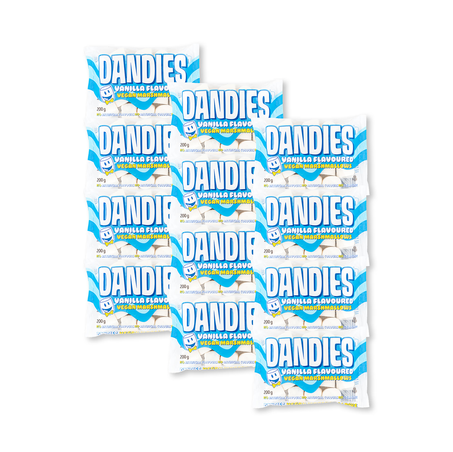 Dandies Vegan Vanilla Marshmallows 12 x 200g