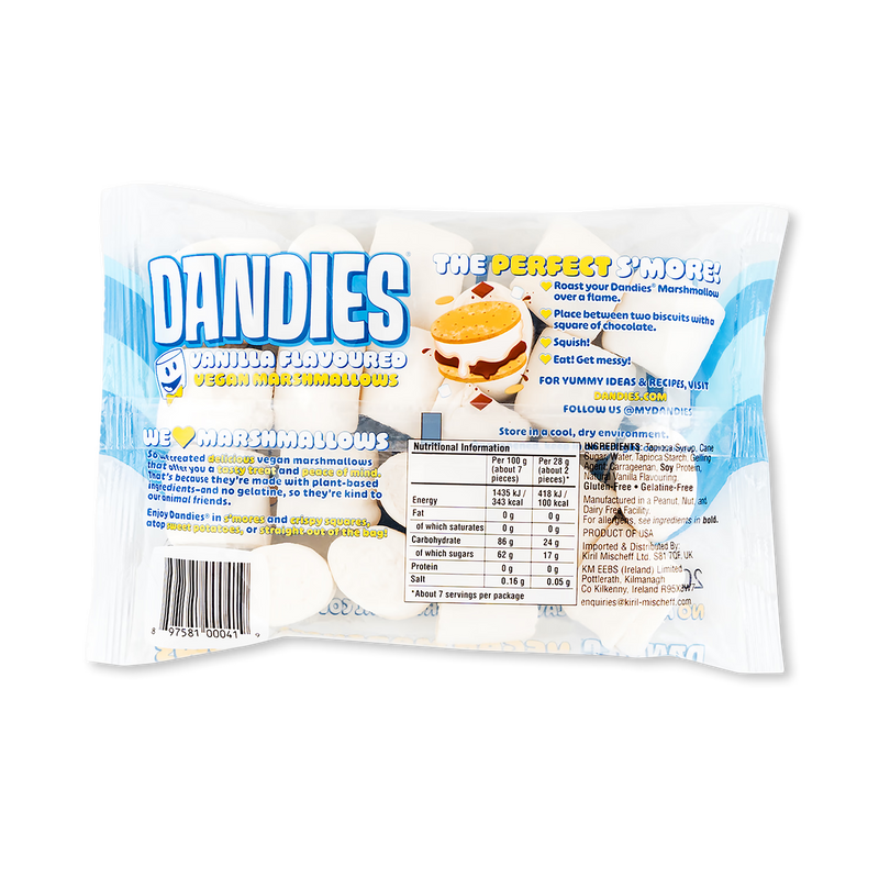 Dandies Vegan Vanilla Marshmallows 12 x 200g