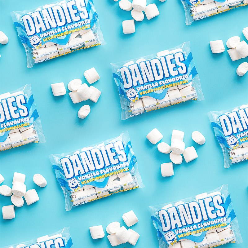 Dandies Vegan Vanilla Marshmallows 12 x 200g