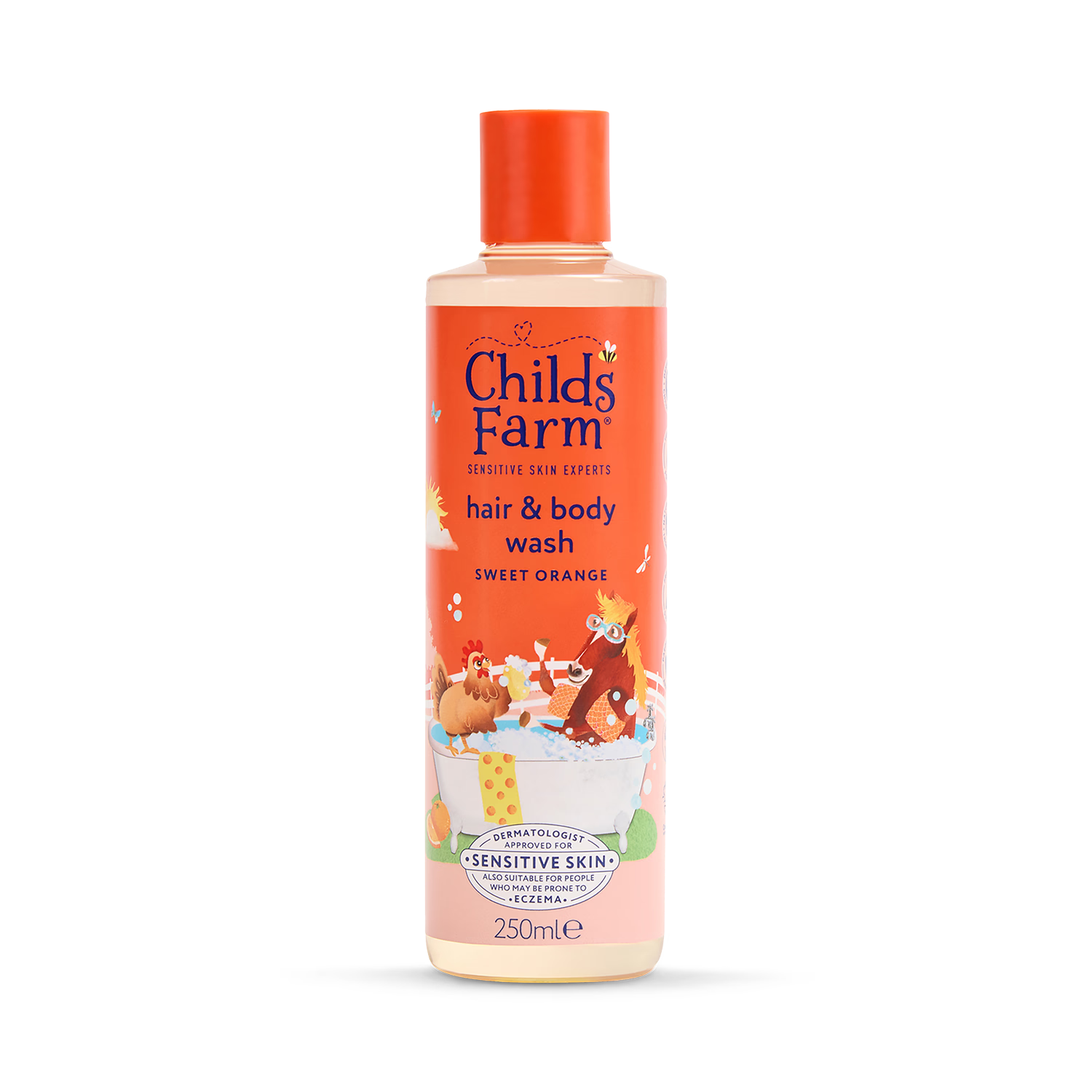 Childs Farm Hair Body Wash Sweet Orange 250ml