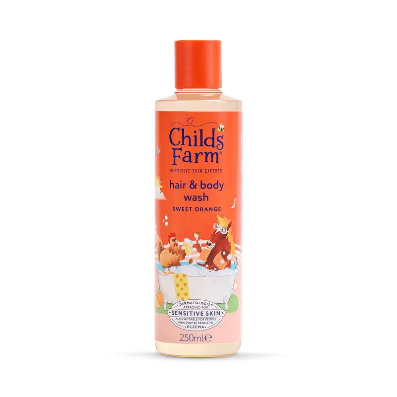 Childs Farm Hair Body Wash Sweet Orange 250ml