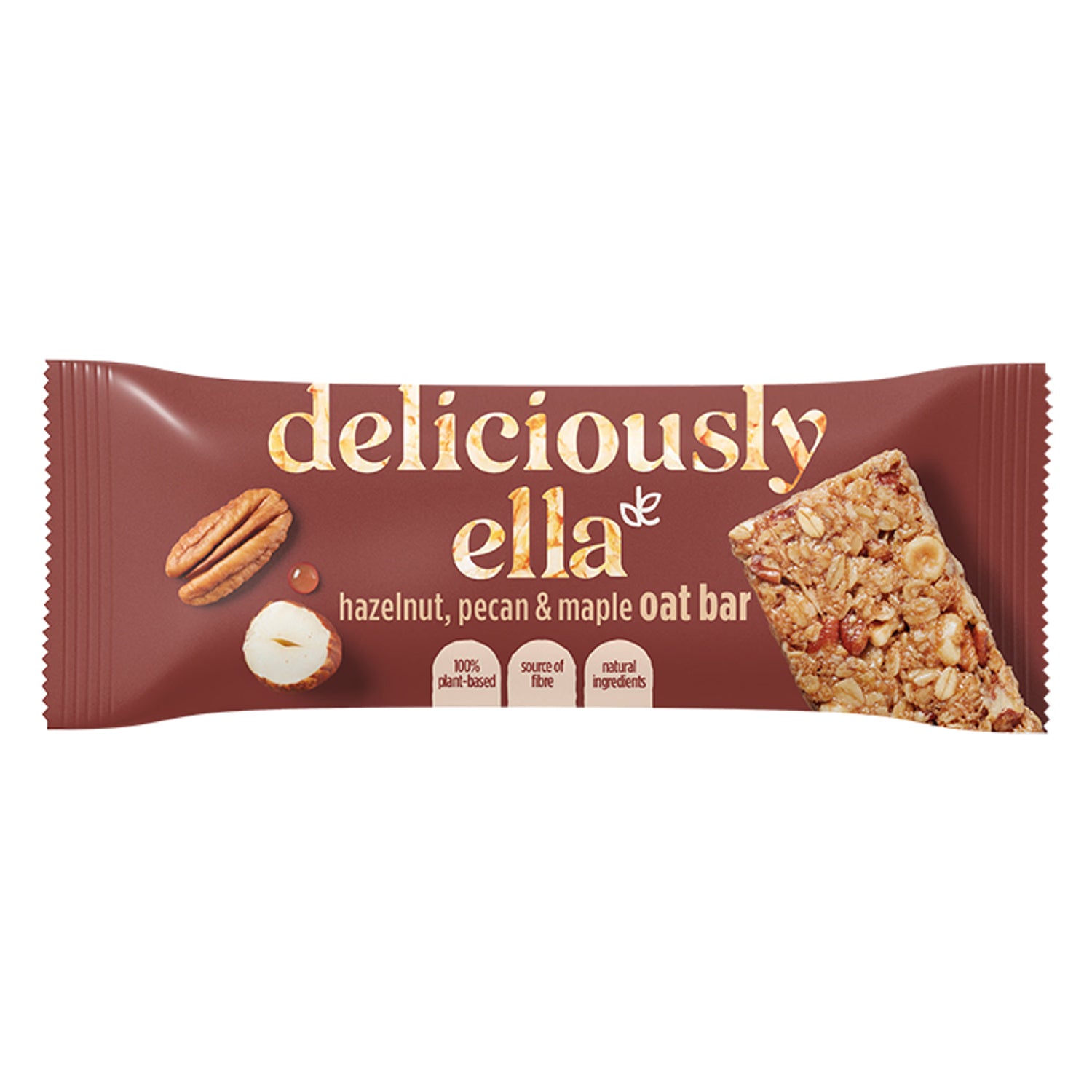 Deliciously Ella Hazlenut Pecan Maple Oat Bar 50g