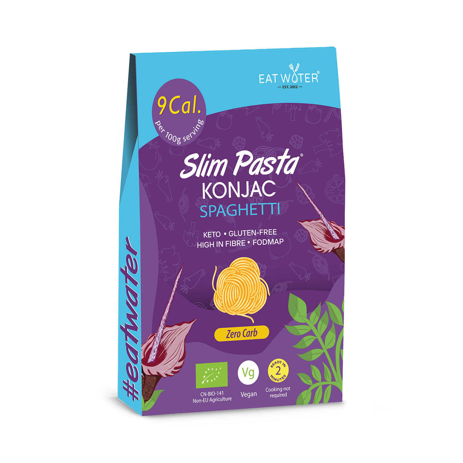 Eat Water Organic Slim Pasta Spaghetti 270g