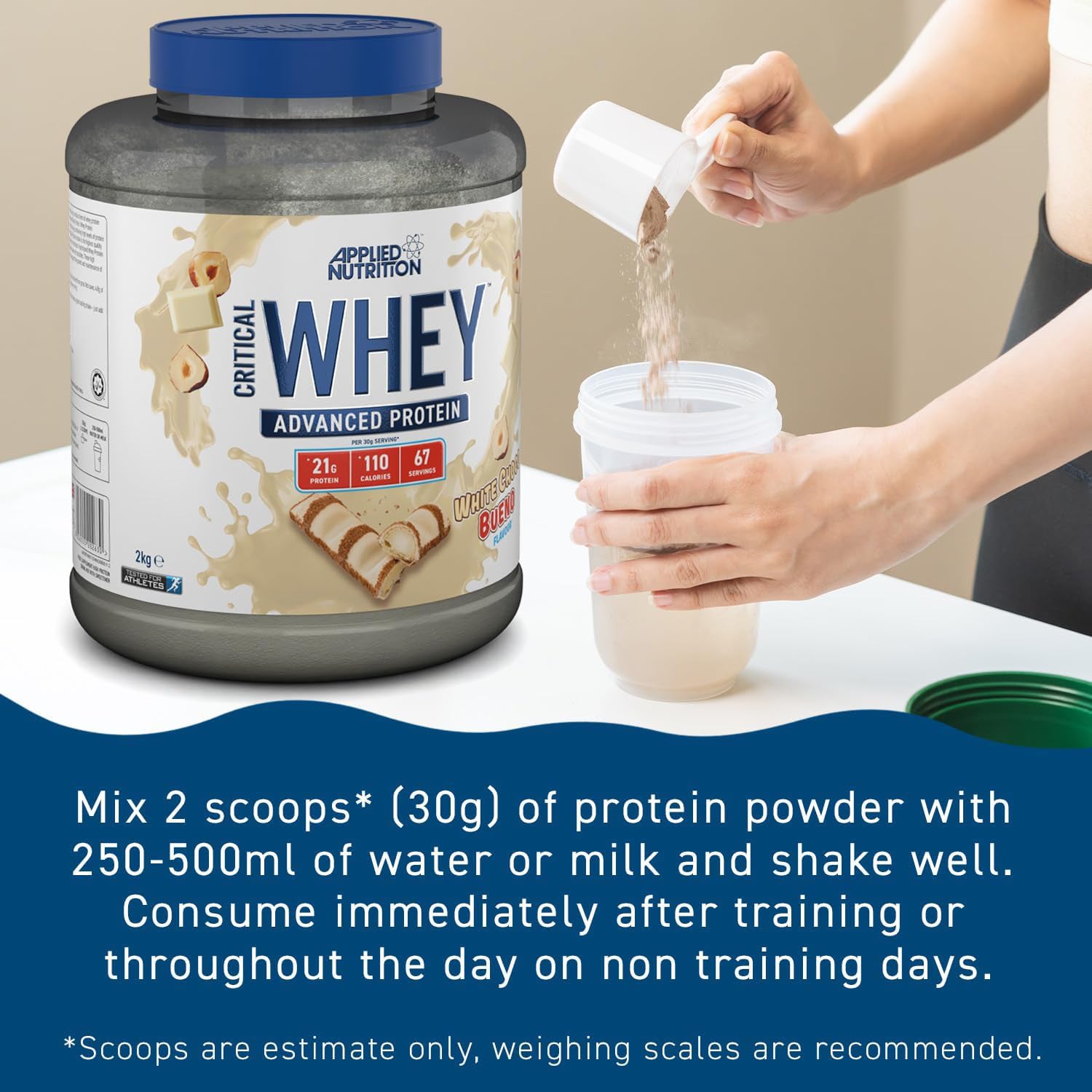 Critical Whey Protein Powder Lemon Cheesecake 2kg