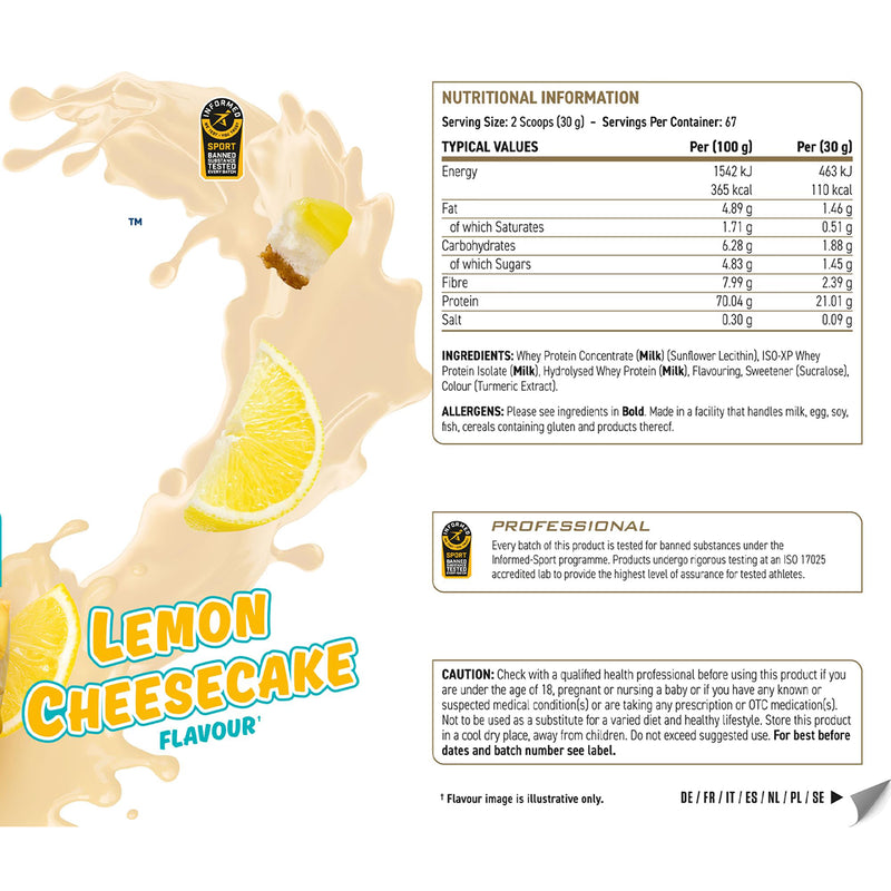 Critical Whey Protein Powder Lemon Cheesecake 2kg