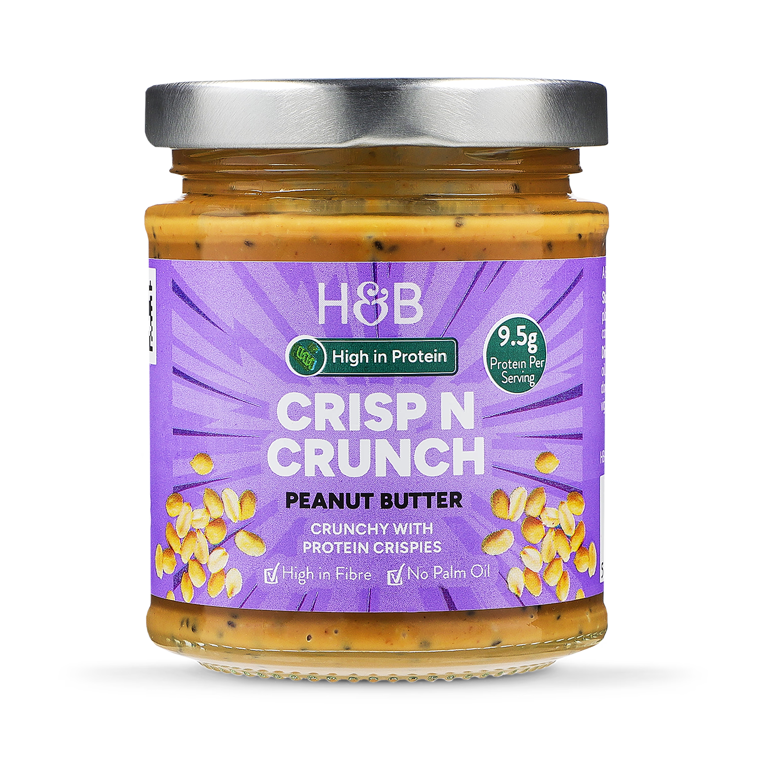 Holland Barrett Crisp N Crunch Peanut Butter 170g