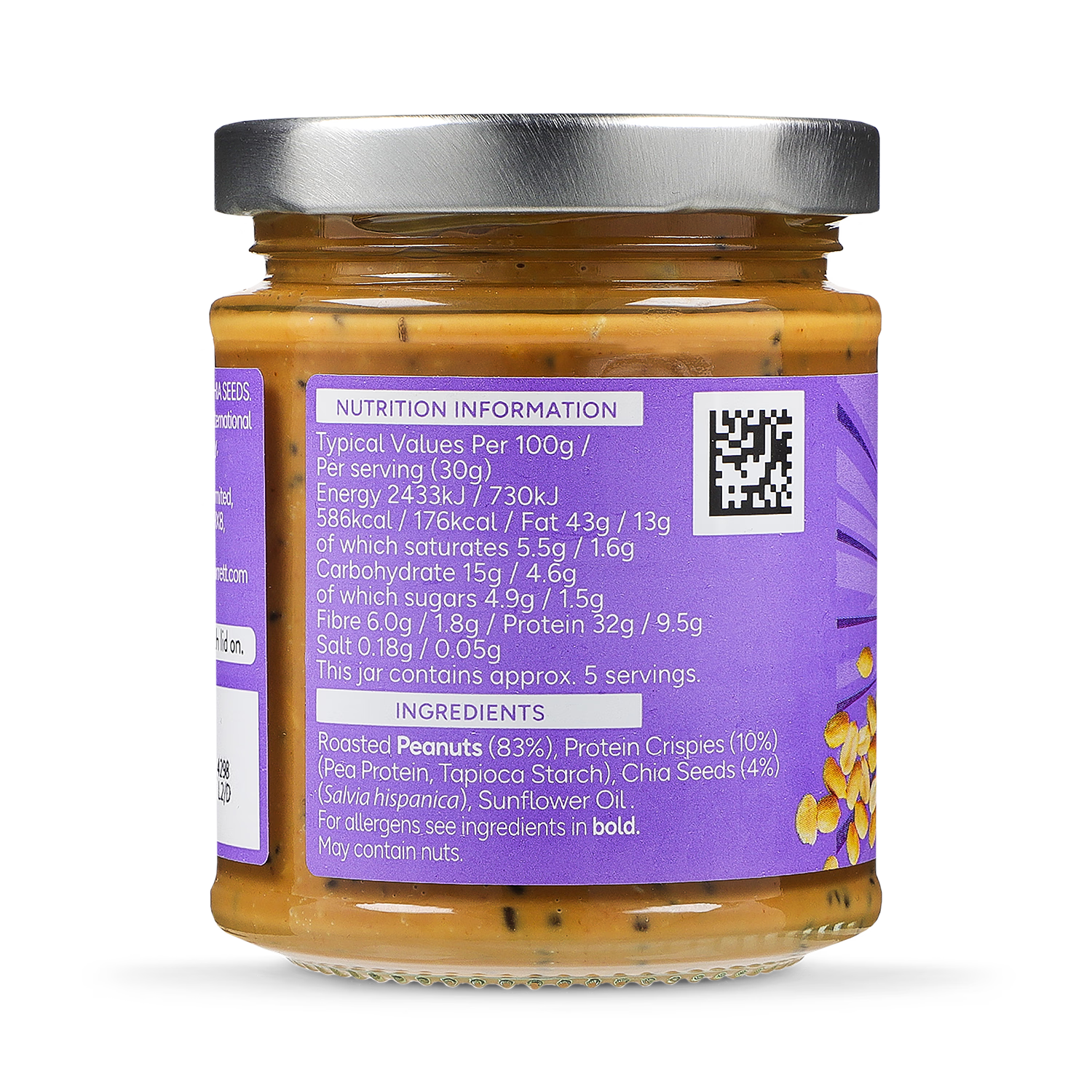 Holland Barrett Crisp N Crunch Peanut Butter 170g